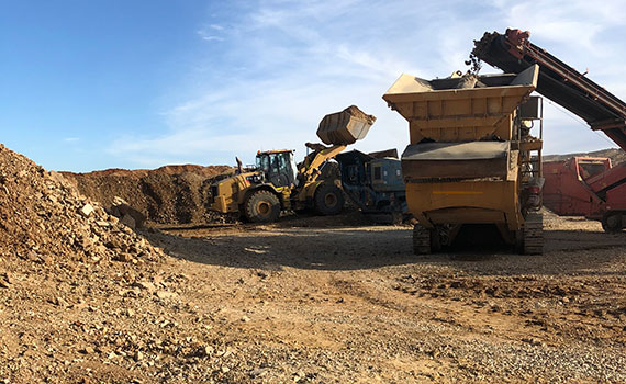 Gravel Crushing and Road Works