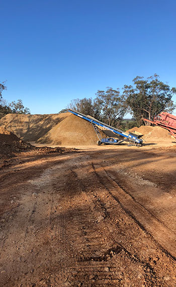 Gravel Crushing and Road Works