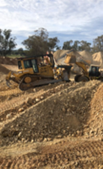 Gravel Crushing and Road Works